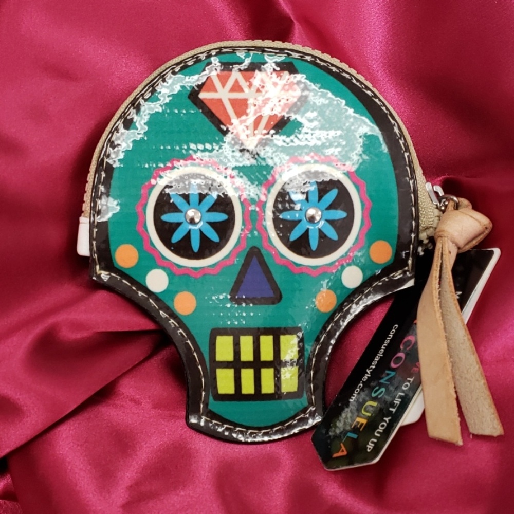 COPY - Consuela Sugar Skull Coin Purse
